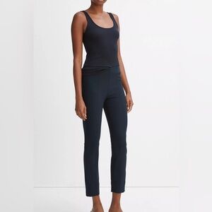 Vince Stitch Front Seam Ponte Legging Coastal Blue Women’s Small Work Business